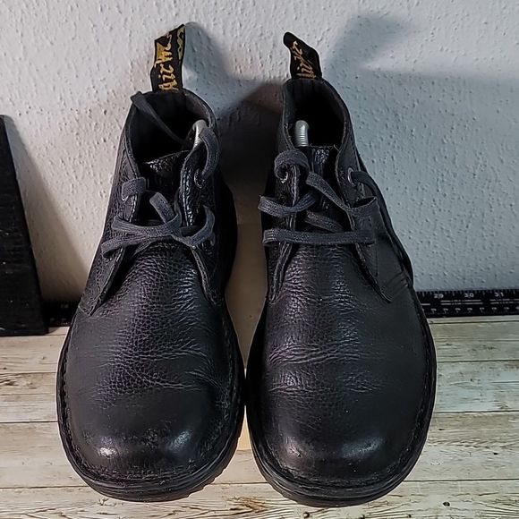 Dr. Martens Industrial SUSSEX Black Leather 3i Chukka Work Boots W9 M8 UK 7 - Picture 5 of 9